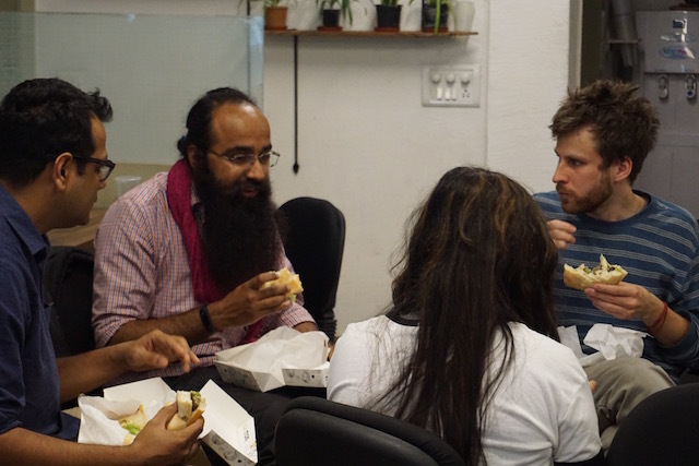 Refreshments at WIAD New Delhi